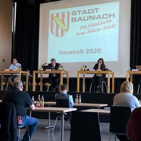 Abschied des Stadtrats und des Ersten Bürgermeisters Ekkehard Hojer