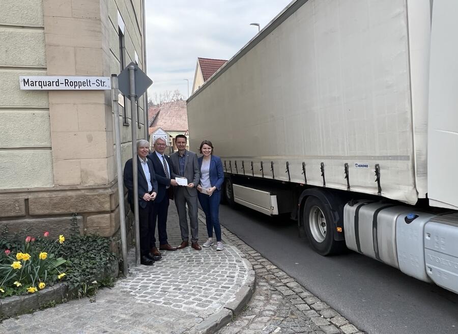 Pilotprojekt: Beschränkung auf Tempo 30 für die Ortsdurchfahrt Baunach