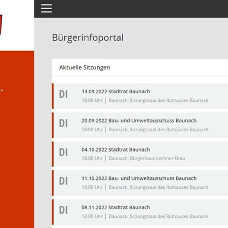Immer aktuell - das neue Bürgerinformationsportal