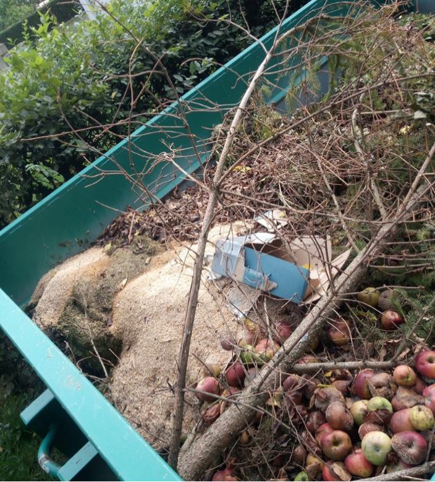 Nutzung der Grüngutcontainer im Friedhof Baunach und in den Ortsteilen