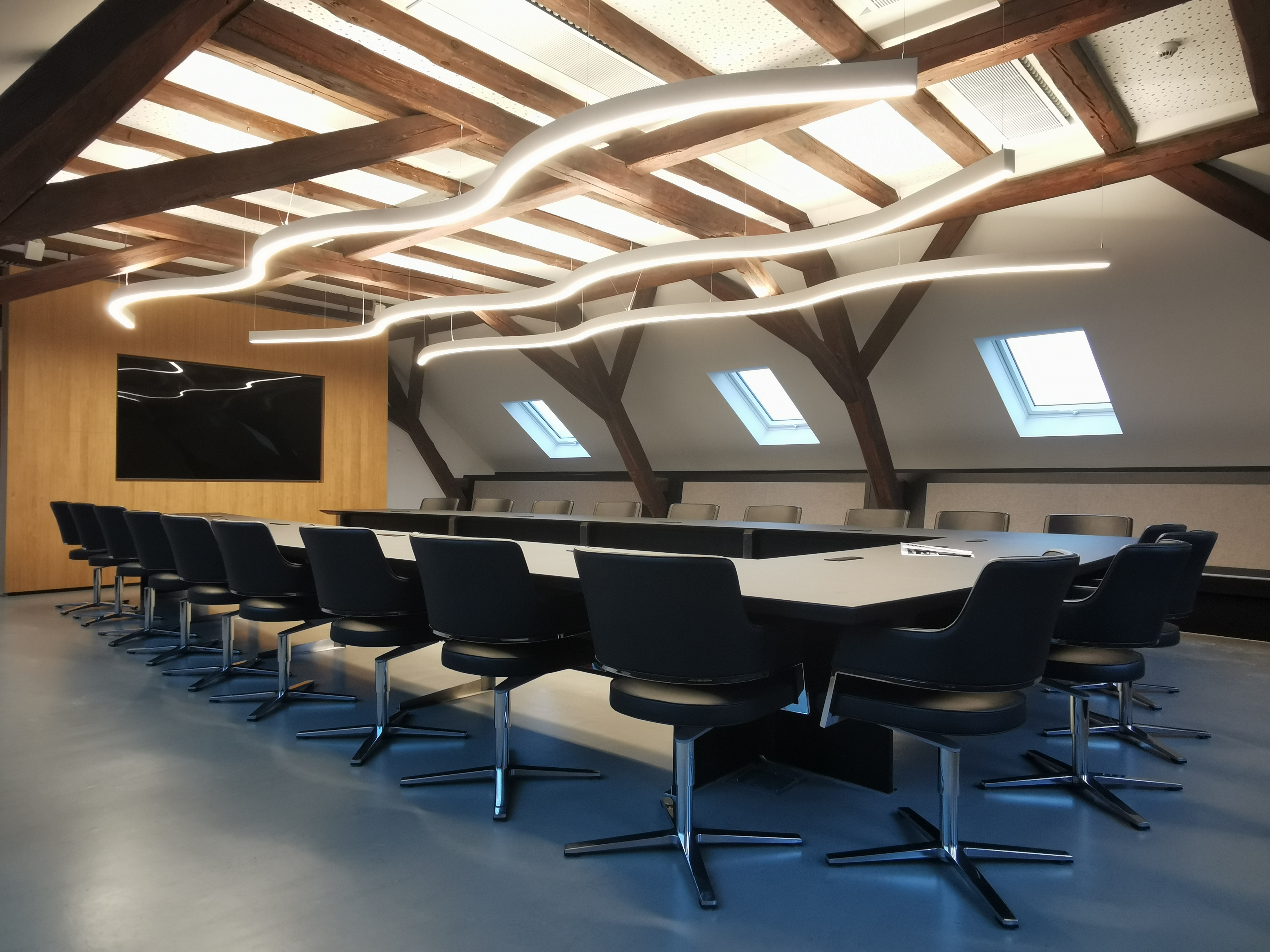 Neuer Sitzungssaal ist fertig gestellt