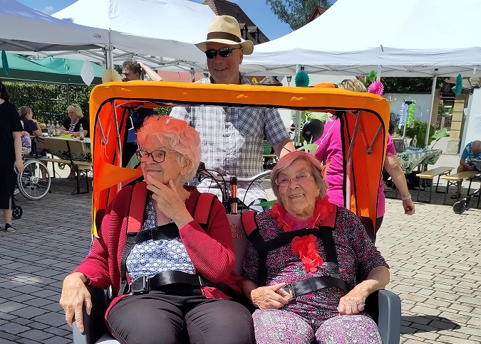 Senioren Rikscha - Glücksmomente erleben - Glücksmomente schenken