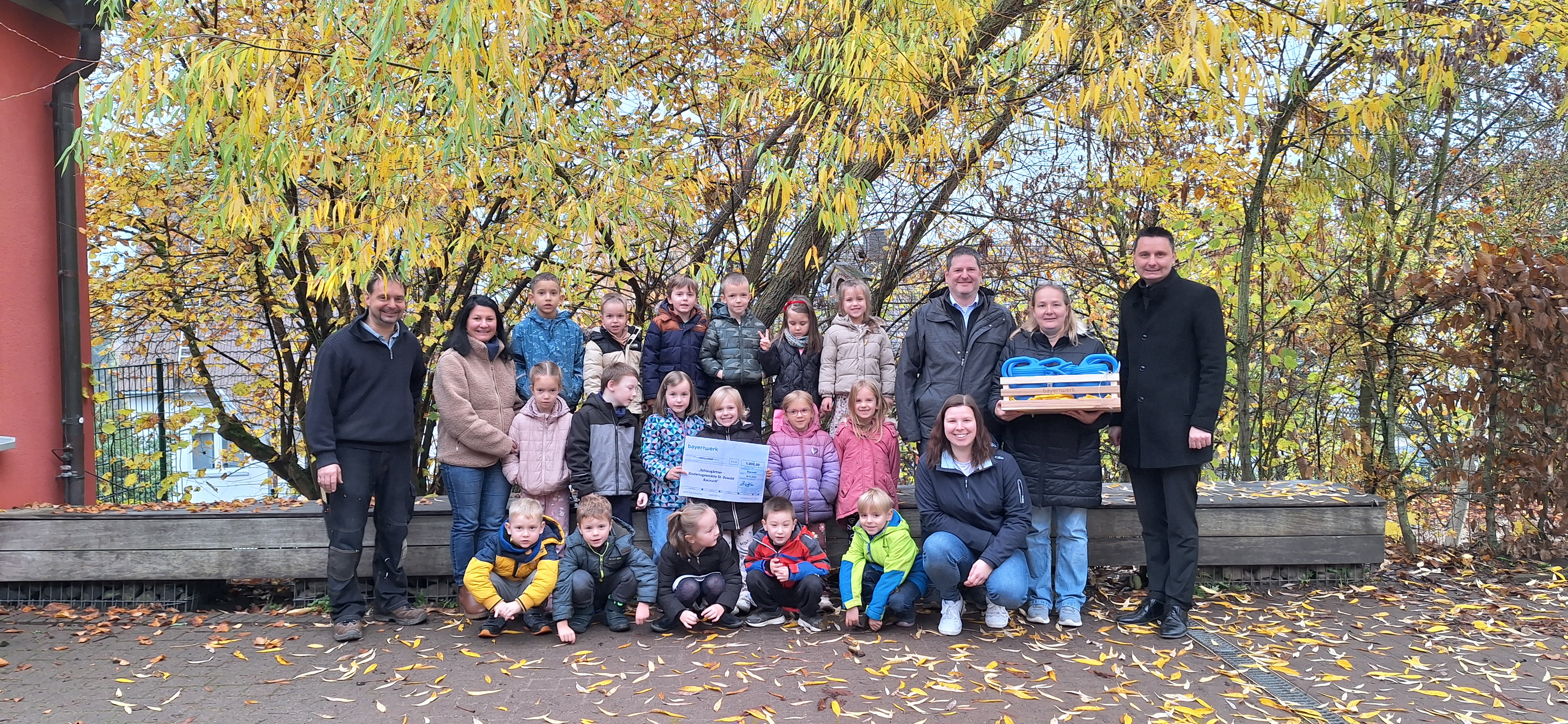 1.000 Euro für die Schlaugärtner 